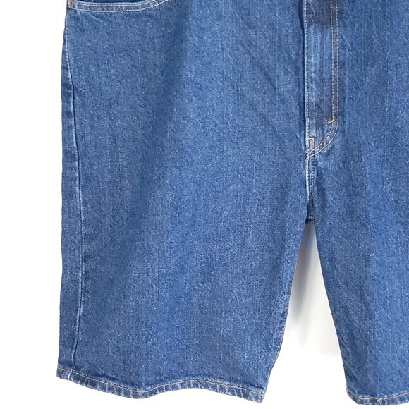 Levi's 505 Shorts Men's 42 Blue Denim Distressed - Picture 3 of 16